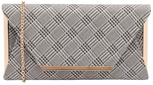 Lotus Matching Handbag - Silver - ULG057/01 MARTHA OTI BAG